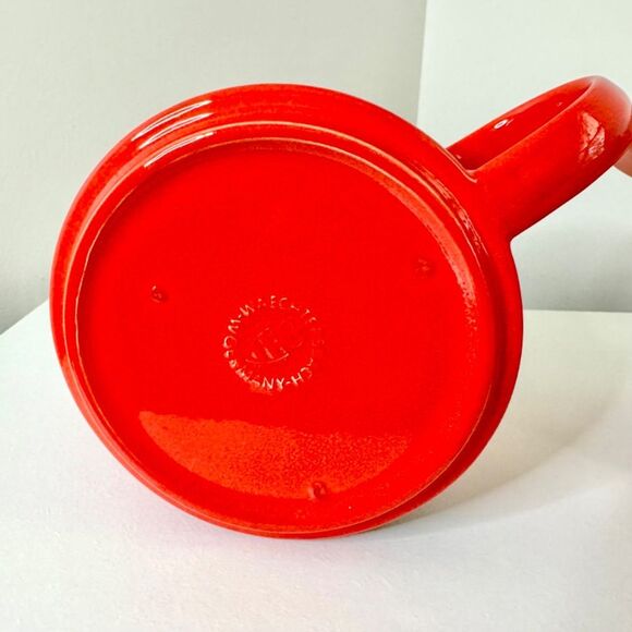 Vintage Waechtersbach West Germany Ceramic Christmas Teapot / Tea Kettle - Picture 7 of 9